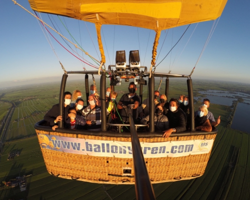 Ballonvaart op 20 juli vanaf Alphen aan den Rijn